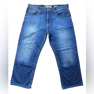 Buckle BKE Denim Seth Men’s Jeans Size 38S Blue Straight Fit Short Inseam